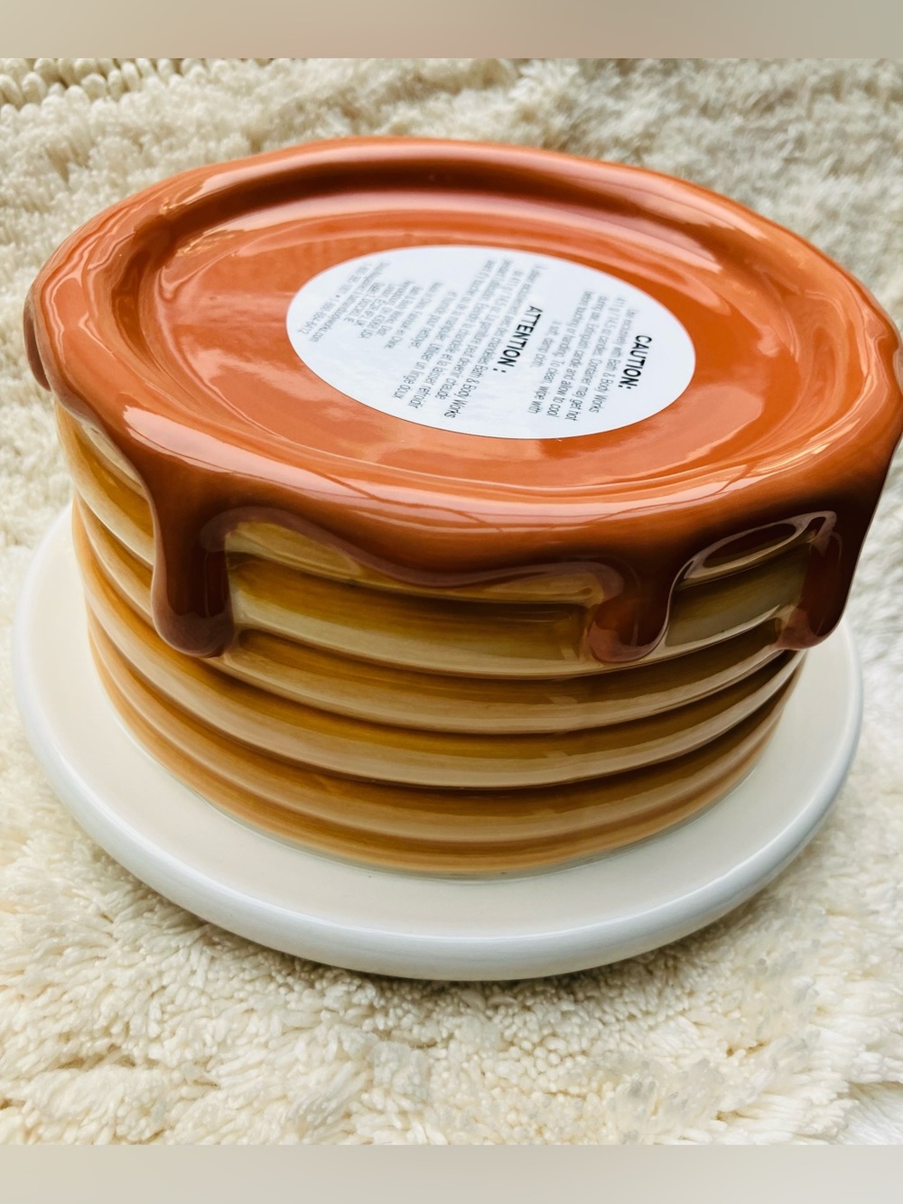 Bath and Body Works Pancake Three Wick Candle Holder - Picture 2 of 2